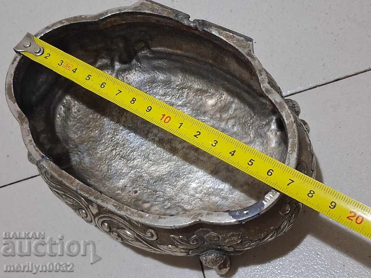 Livrarea Cutie metalică pentru bijuterii Art Deco, începutul secolului al XX-lea