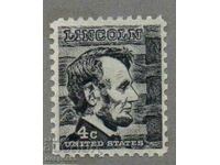 1965. USA. Prominent Americans - Abraham Lincoln.