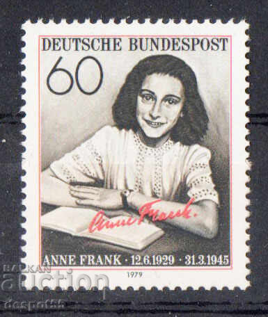 1979. Germany. 50 years since the birth of Anne Frank.