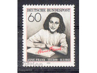 1979. Germany. 50 years since the birth of Anne Frank.