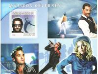 2009. Guineea Bissau. Vedete muzicale. Bloc.