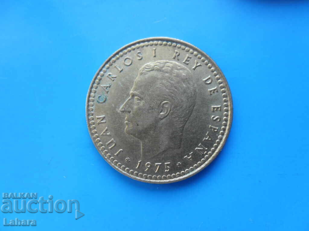 1 πεσέτα 1975 g. Ισπανία με τιμή 0.30 BGN | € 0.15