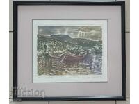 Христо Стайков графика 1987г.