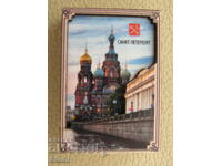 Magnet 3D chibrit de colecție din Sankt Petersburg, Rusia