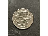 Australia 20 cents 1996