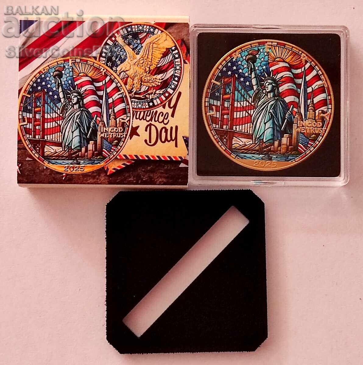 Delivery of Silver 1$ Independence Day 2025 USA Delivery of Silver 1$ Independence Day 2025 USA