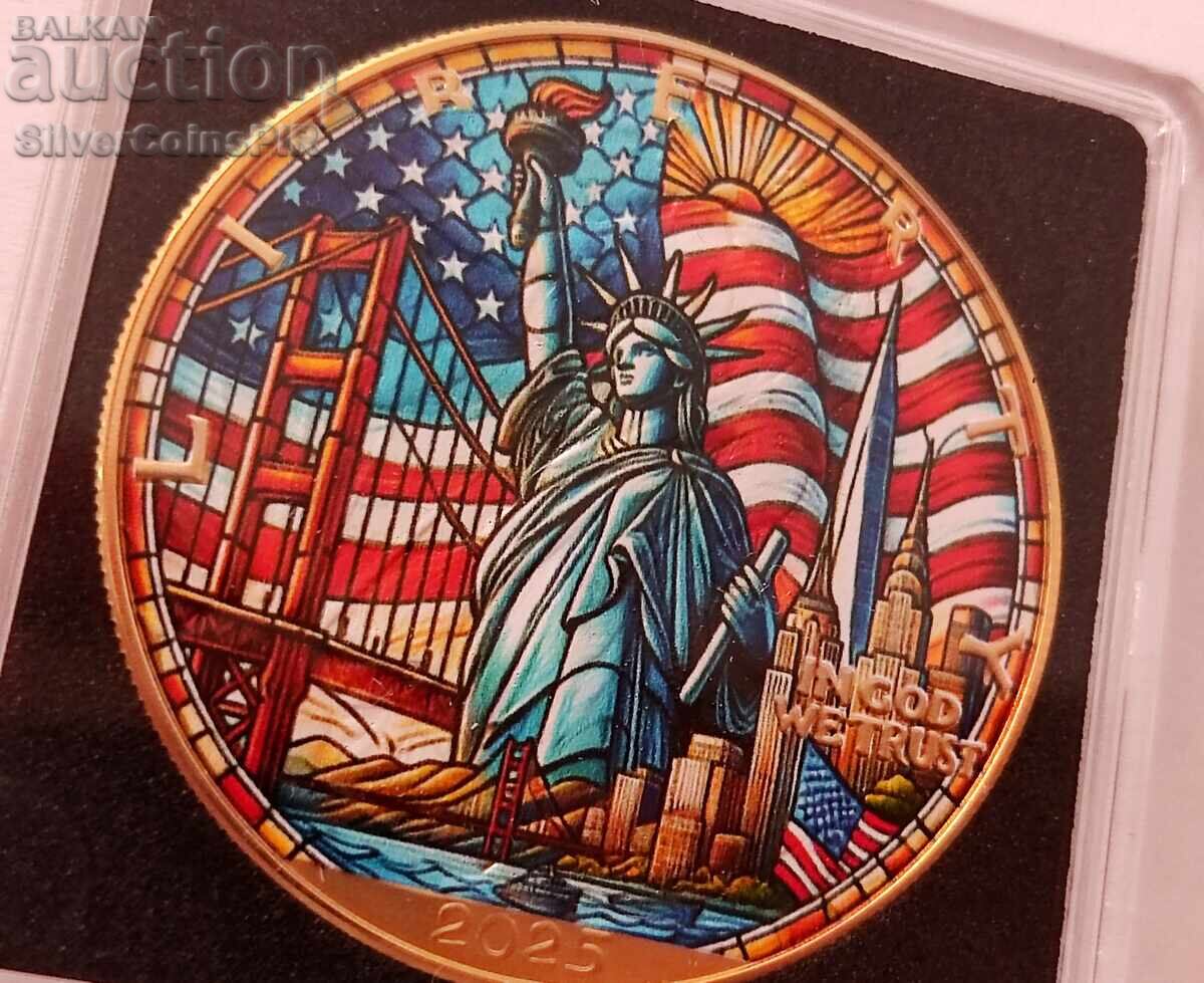 Silver 1$ Independence Day 2025 USA - 5 Silver 1$ Independence Day 2025 USA - 5