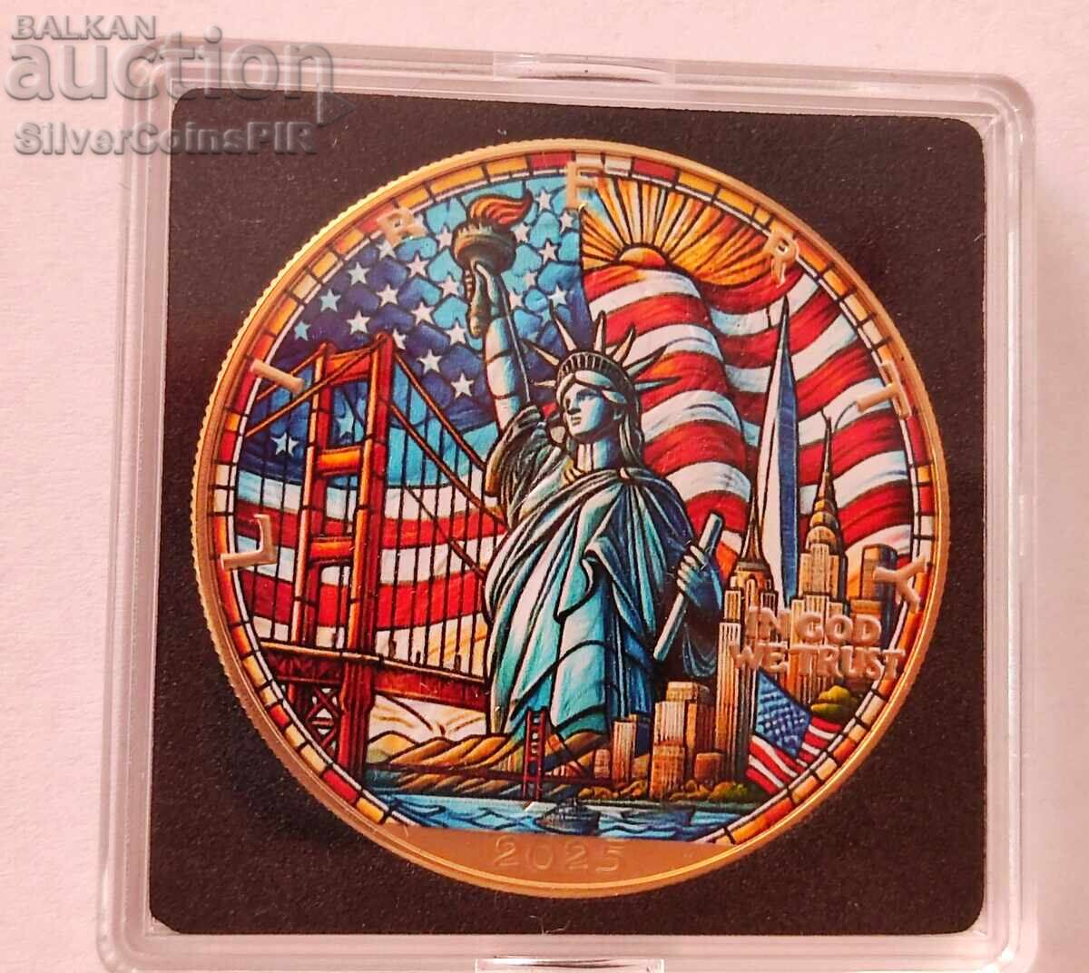 Silver 1$ Independence Day 2025 USA Silver 1$ Independence Day 2025 USA