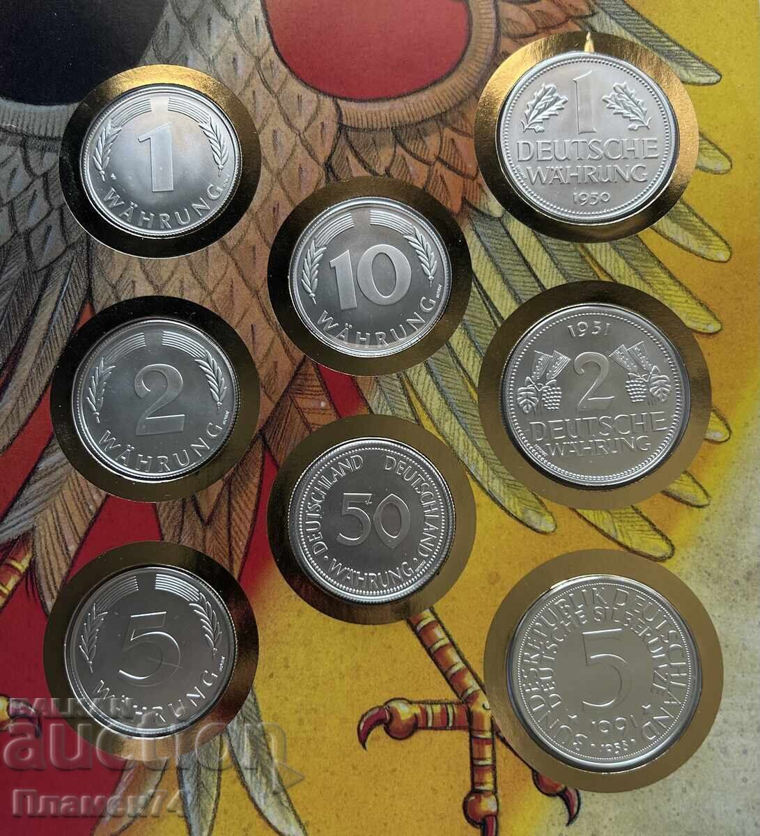 Silver plaques, 45g, German course currency with price 490.00 BGN | € 250.53