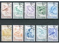 România 1991 CTO - Faună, păsări