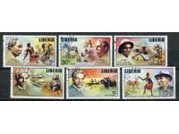 Liberia 1975 CTO - Faună, Exploratori