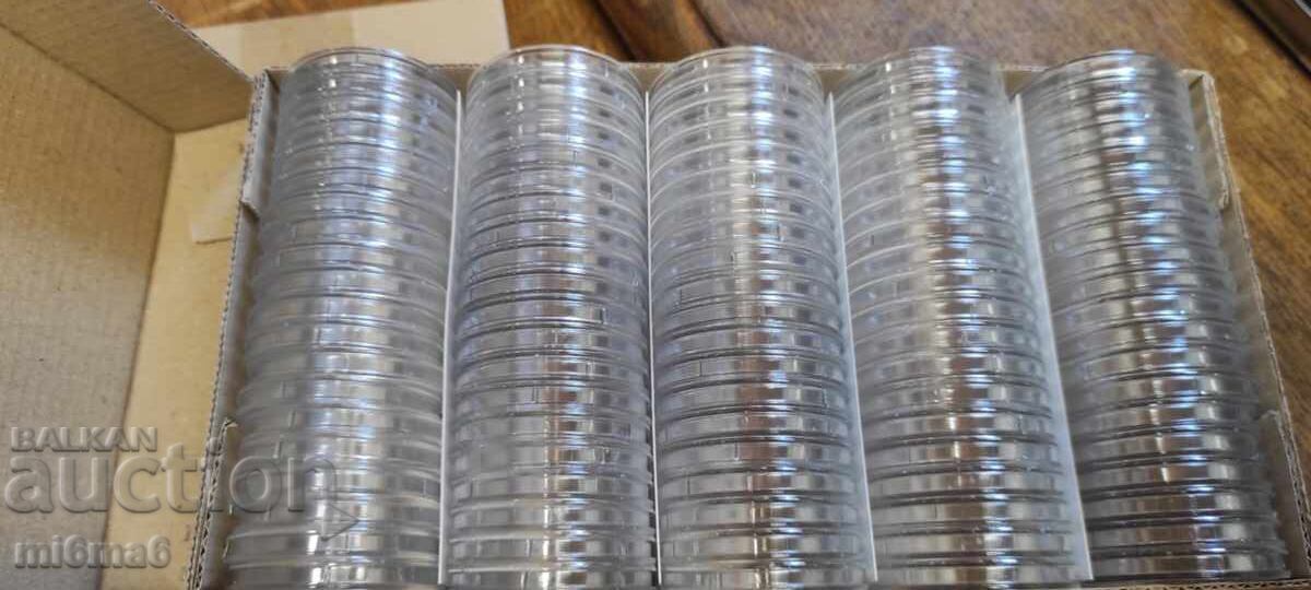 Coin capsules 100 pieces Coin capsules 100 pieces