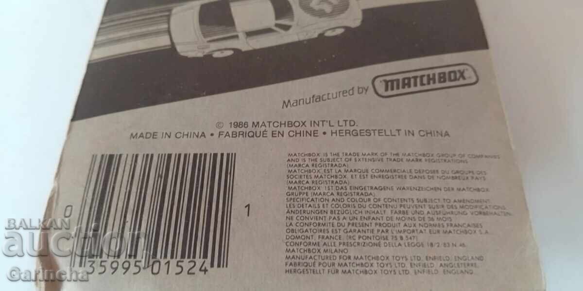 Delivery of Matchbox 1/64 1986