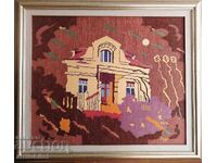 Petar Darkovski - Painting "Moment 4", 63 x 73 cm