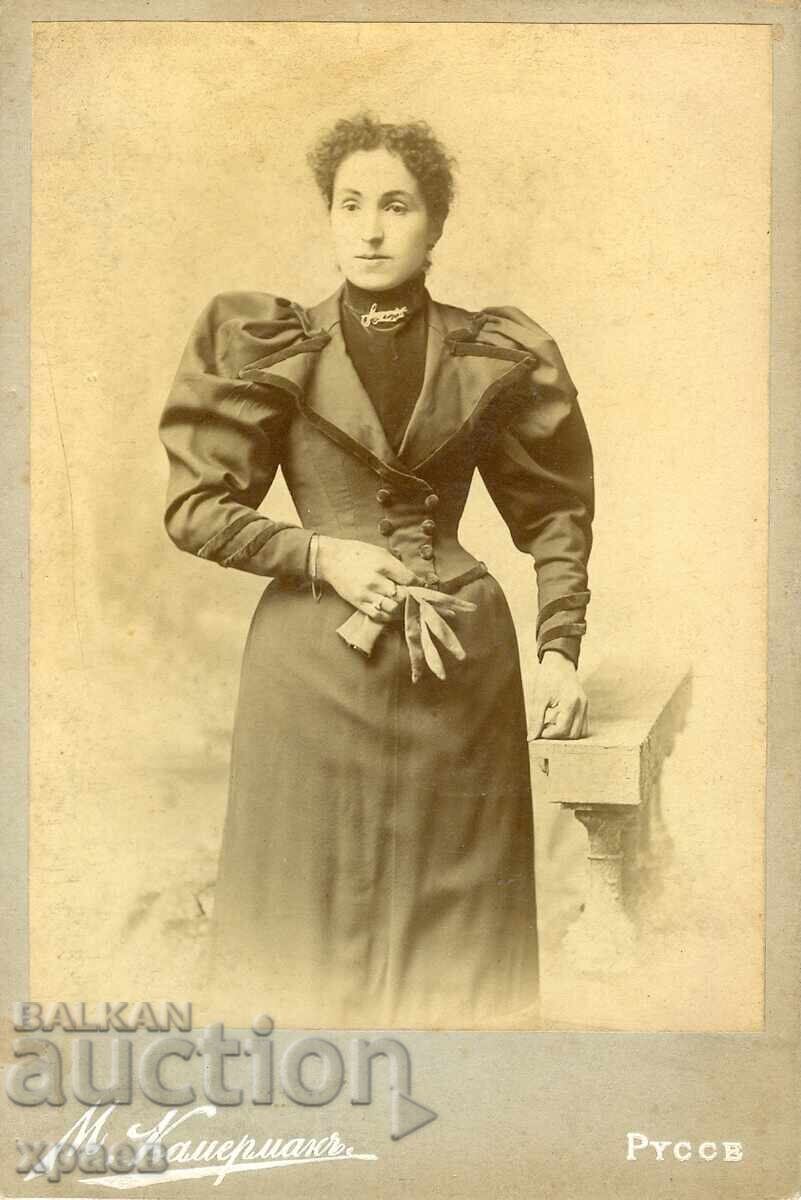 FOTOGRAFIE VECHE - CARTON - CAMERAMAN - RUSE - 0464