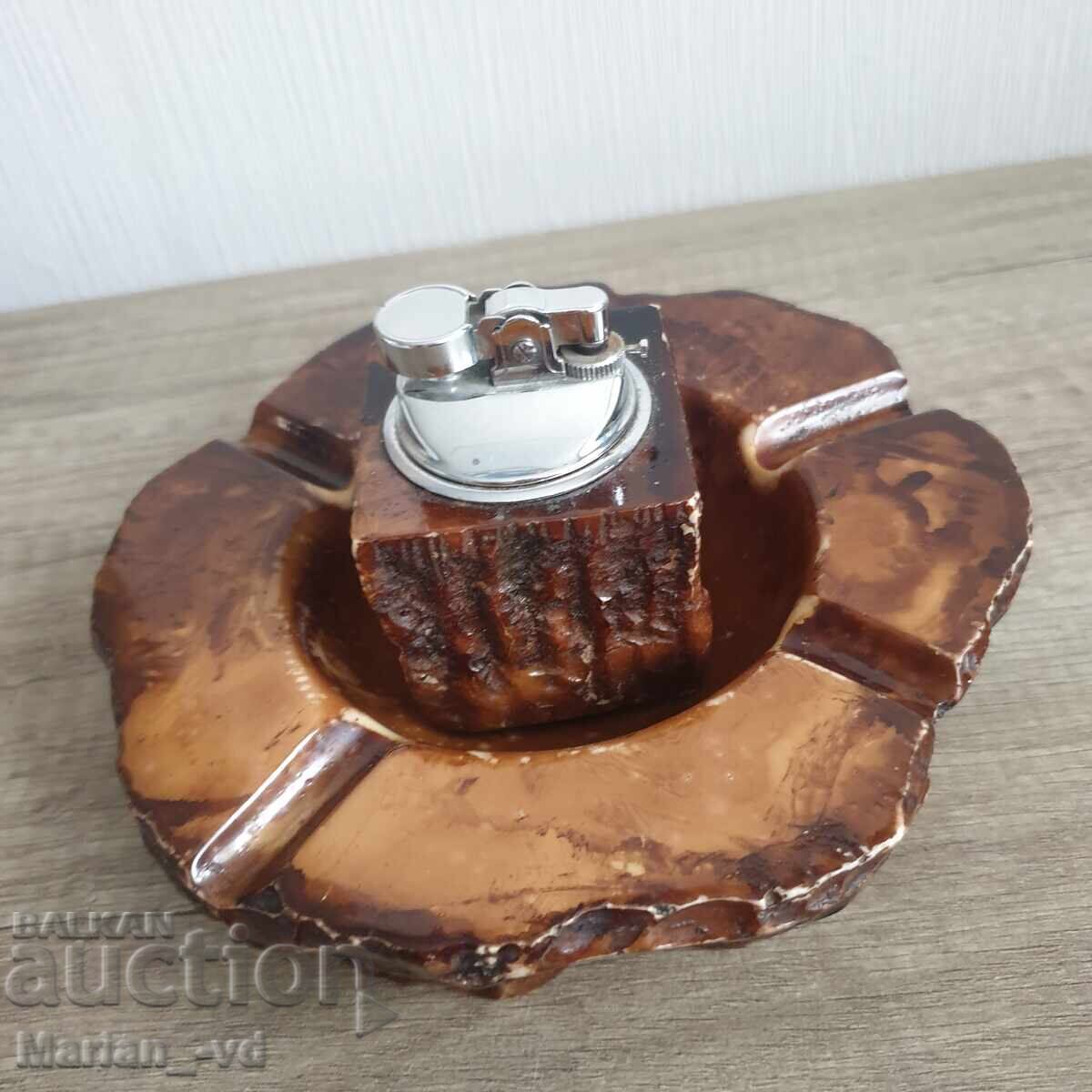 Комплект пепелник и запалка - 6 Комплект пепелник и запалка - 6