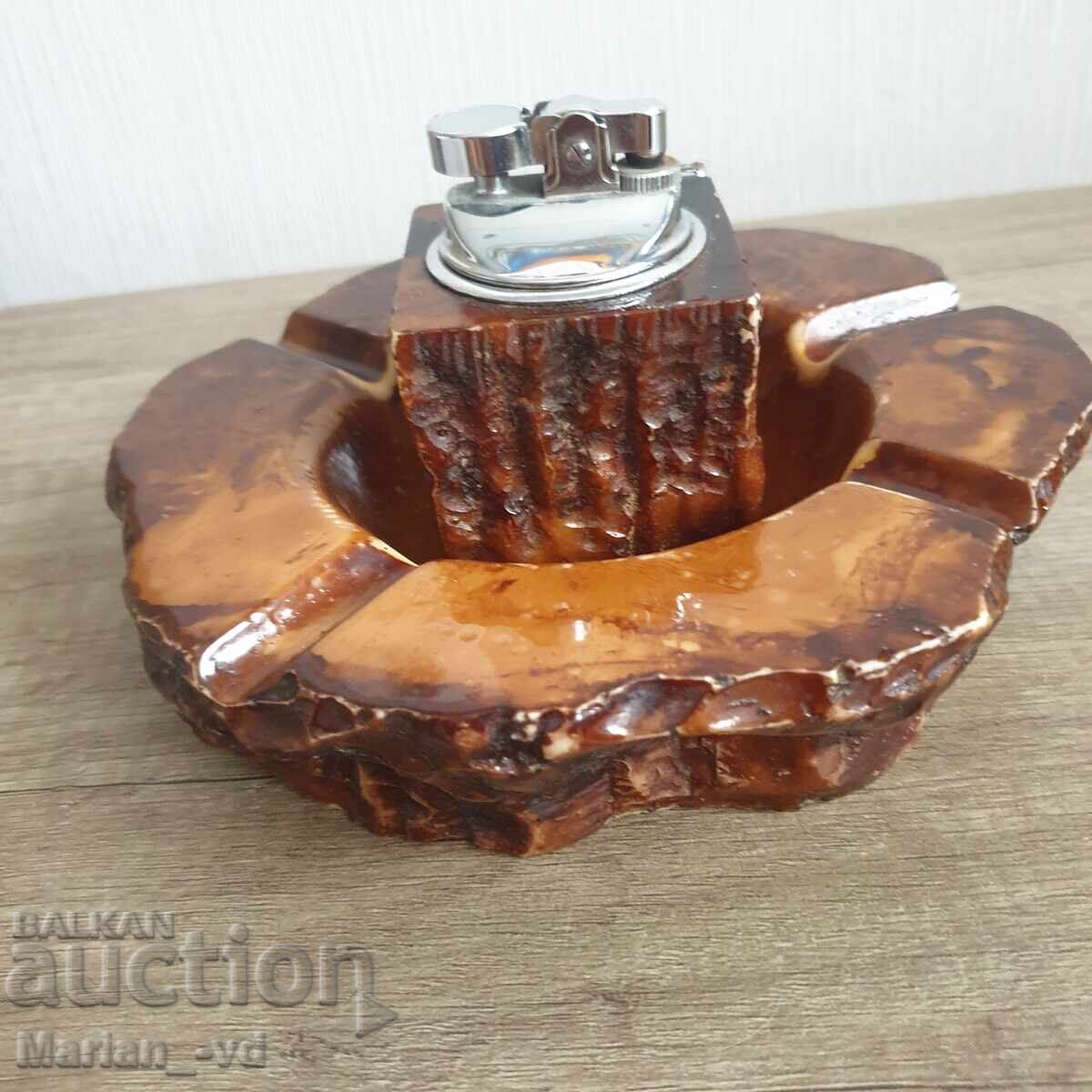 Комплект пепелник и запалка - 7 Комплект пепелник и запалка - 7