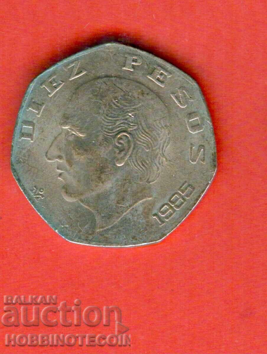 MEXICO MEXICO 10 $ emission - issue 1985 aNEW aUNC - BU