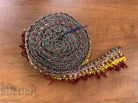 ΚΟΛΑΝΤΣΕ ΣΧΟΙΝΙ ΠΛΕΚΤΟ ΓΙΑ ΦΟΡΕΣΙΕΣ ΦΟΛΚΛΟΡ ΕΘΝΙΚΑ - ΠΕΡΙΠΟΥ 10 ΜΕΤΡΑ