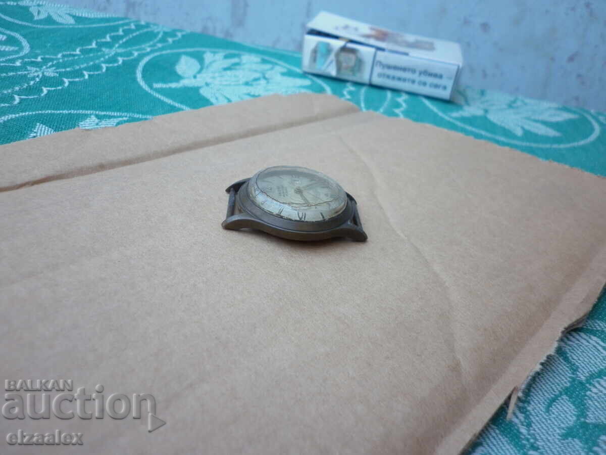 Σπάνιο μπρούτζινο ρολόι ANCRE ελβετικό μοχλό 17 κοσμημάτων - 5