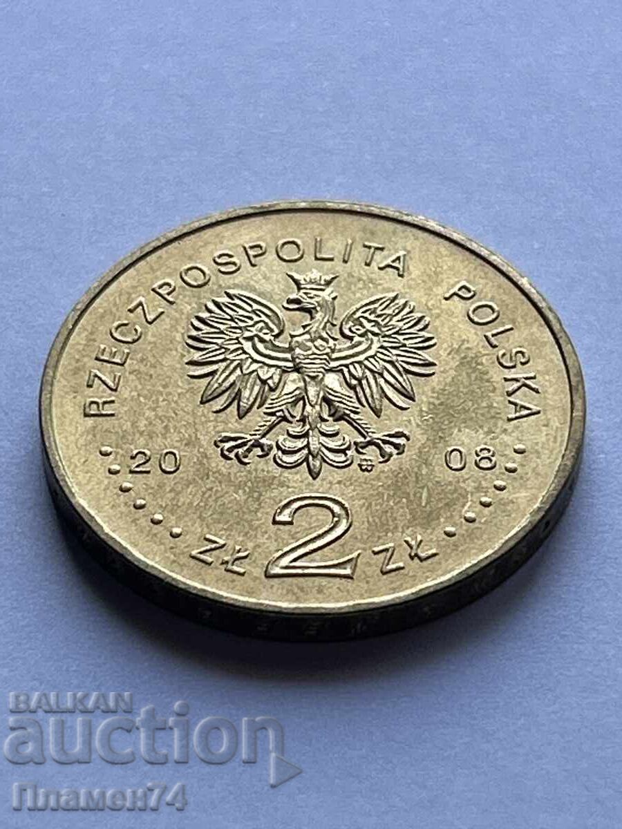 2 Zloty 2008 Independence of Poland
