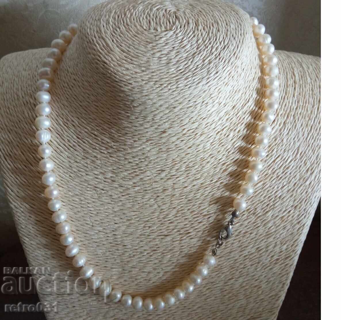 Women's Set Necklace Ring Earrings natural pearls with price 50.00 BGN | € 25.56