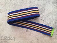 Centură țesută manual pentru costum popular, paftale țesute