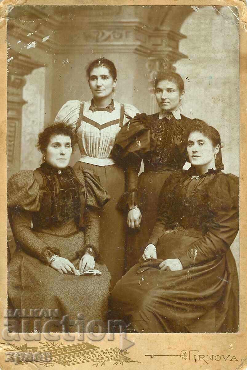 OLD PHOTOGRAPH - CARDBOARD - O. MARKOLESKO - TURNOVO - 0583