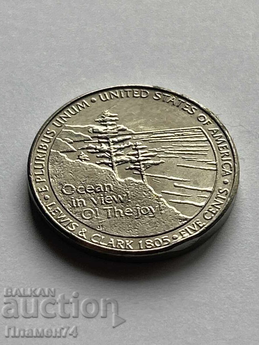 5 Cent 2005 USA Ocean View with price 1.00 BGN | € 0.51 5 Cent 2005 USA Ocean View with price 1.00 BGN | € 0.51