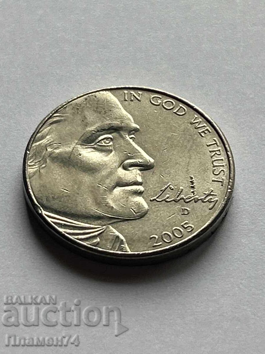 5 Cent 2005 USA Ocean View 5 Cent 2005 USA Ocean View