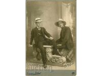 OLD PHOTOGRAPH - CARDBOARD - ALEXANDER STOYANOV SOFIA - 0654