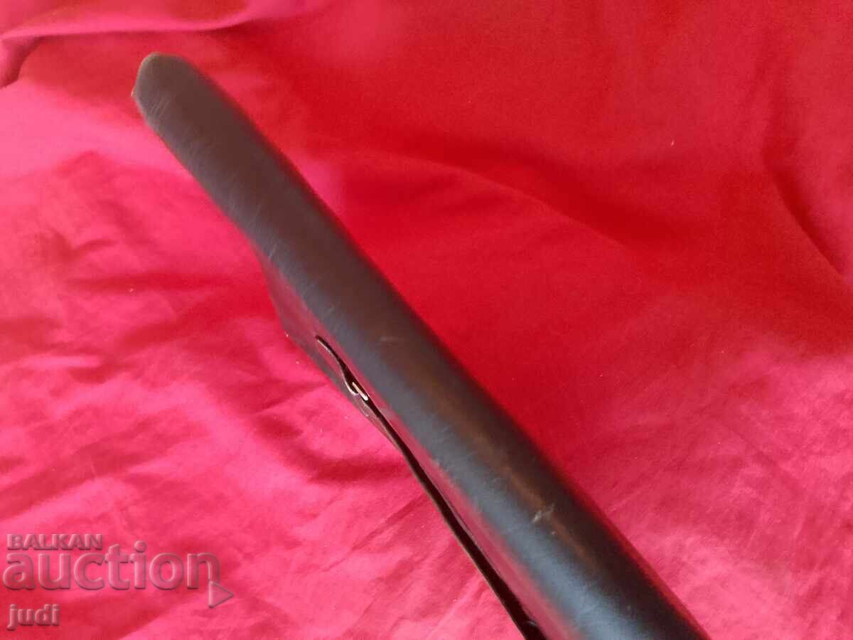 Delivery of Old natural leather bag with metal hardware Delivery of Old natural leather bag with metal hardware