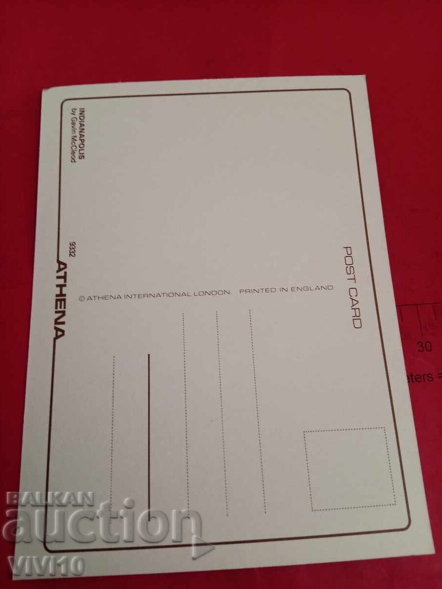 Пощенска картичка, болид с цена 5.00 лв. | € 2.56