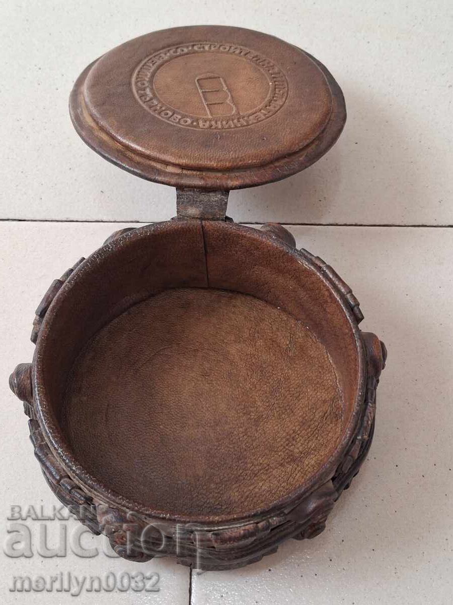 Bylgarska kozhena kutia za bizhuta  NRB kozha - 5