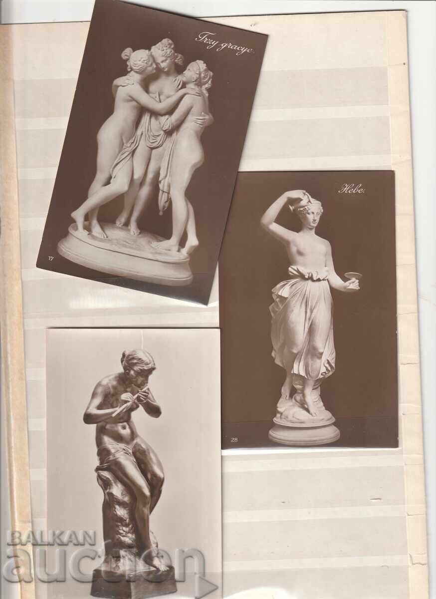 PC - Sculptură - Corp feminin - 3 buc PC - Sculptură - Corp feminin - 3 buc