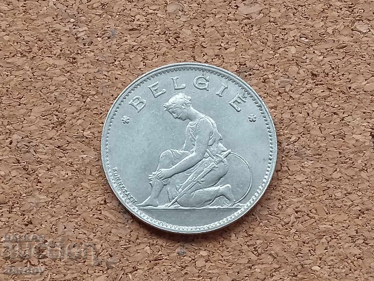 Belgia 1 franc, 1929 cu preț € 0.60 | 1.17 BGN