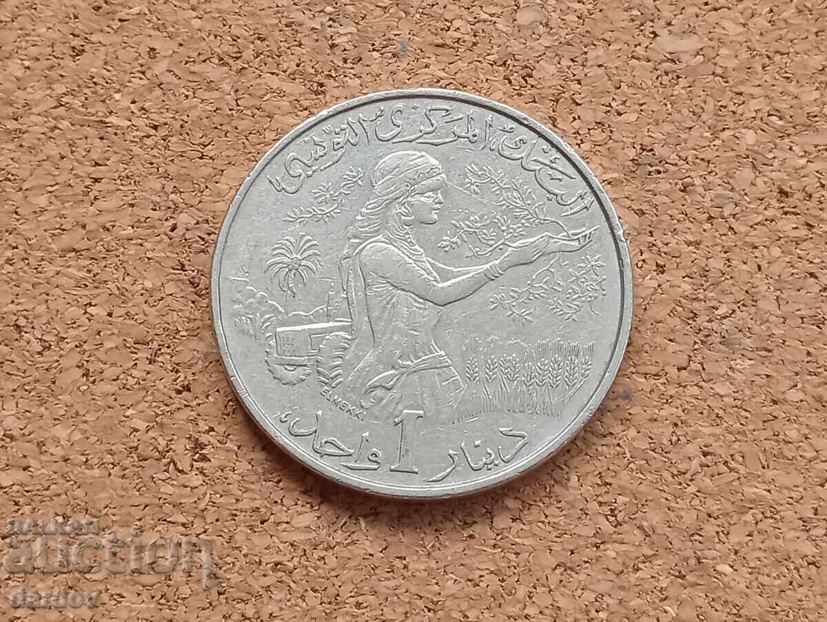 Τυνησία 1 δηνάριο, 1976