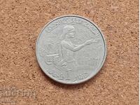 Tunisia 1 Dinar, 1976