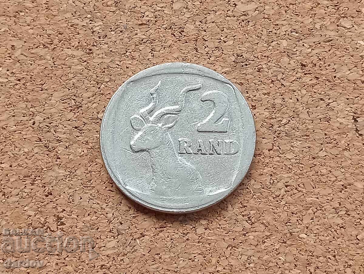 Africa de Sud 2 rands, 1990