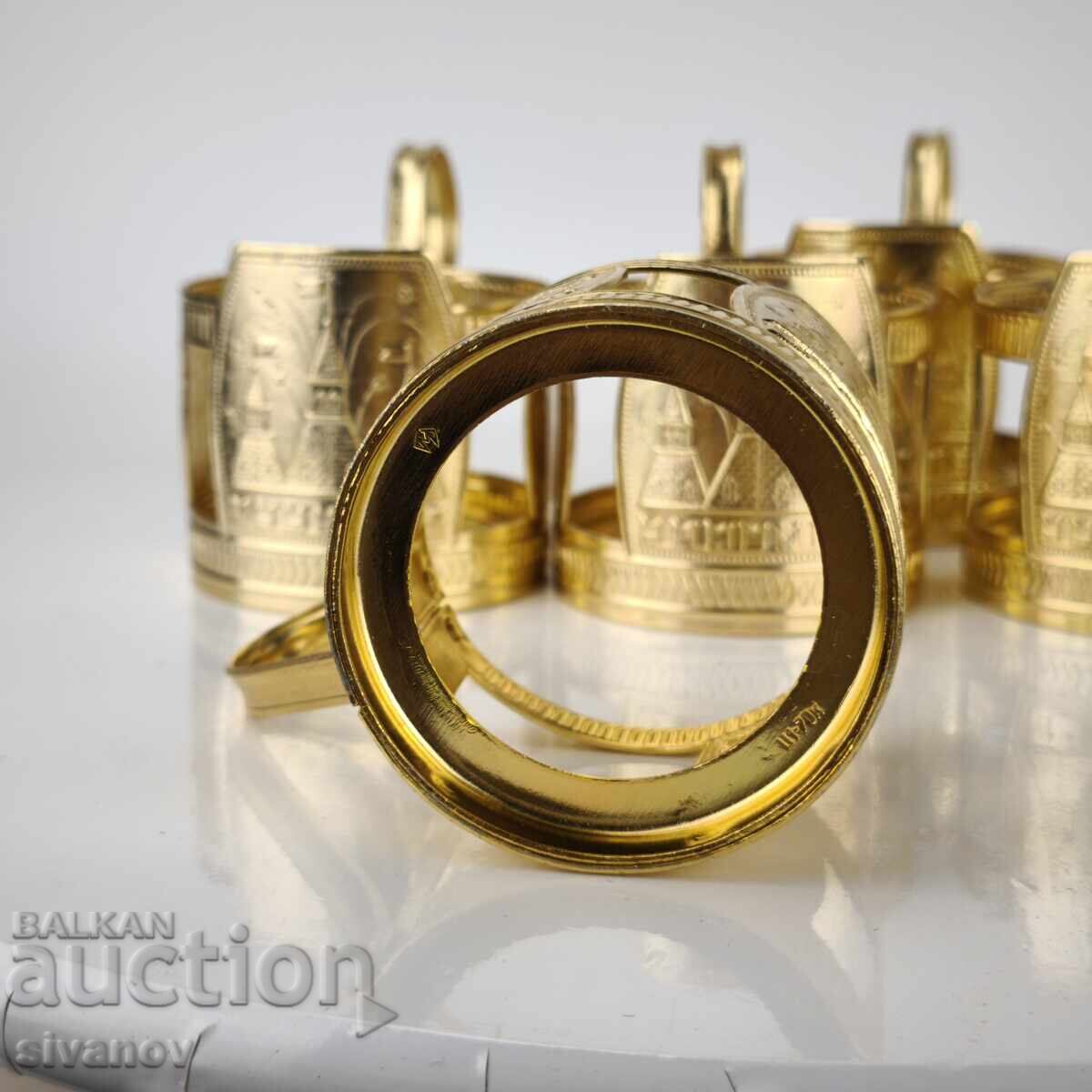 Παράδοση Σετ από 5 σουβέρ σερβίτσιο Σοβιετικής εποχής #6125