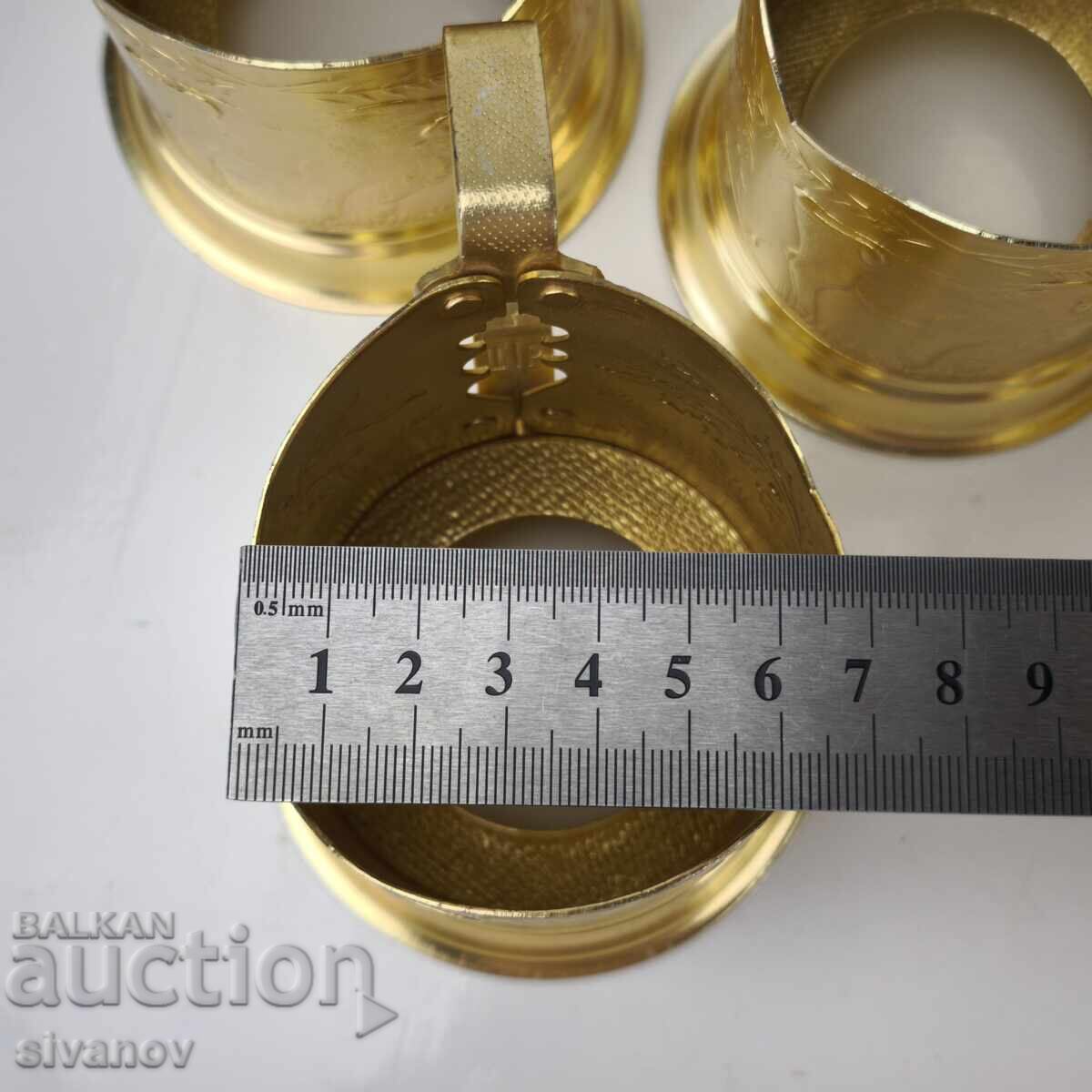 Σετ από 6 σουβέρ vintage Σοβιετικής εποχής #6126 - 6