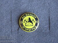 Official FC Minyor Zgorigrad Football Badge