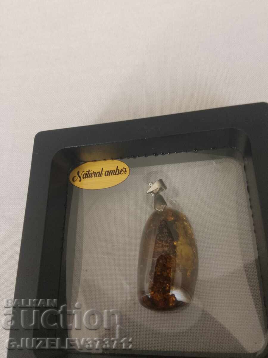 Delivery of Pendant made of natural amber