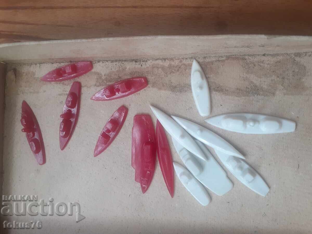 Παλιό επιτραπέζιο βουλγάρικο παιχνίδι - Τα πλοία επιτίθενται - 5