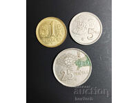 ❤️ ⭐ Лот монети Испания 1980 3 броя Световно по футбол ⭐ ❤️