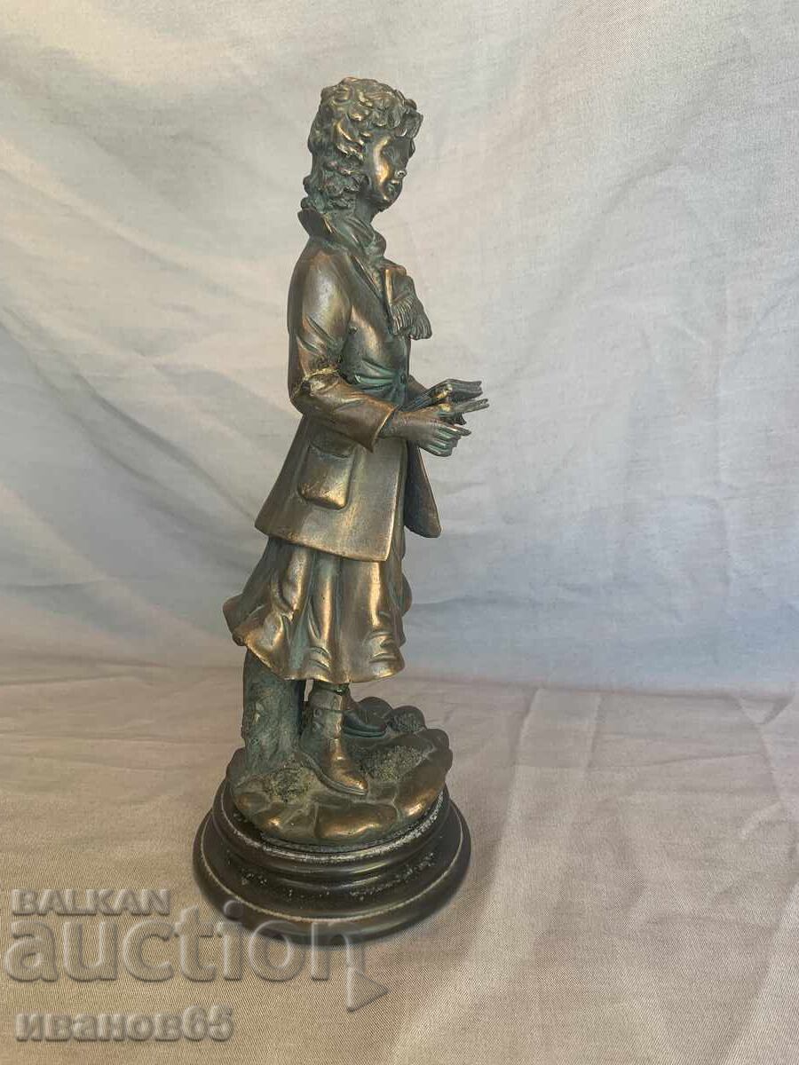 Auction Figure statuette of a student Auction Figure statuette of a student