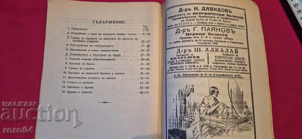 ЖЕНСКА ХИГИЕНА - Д-р. В. С. ФЛАТАУ - 6