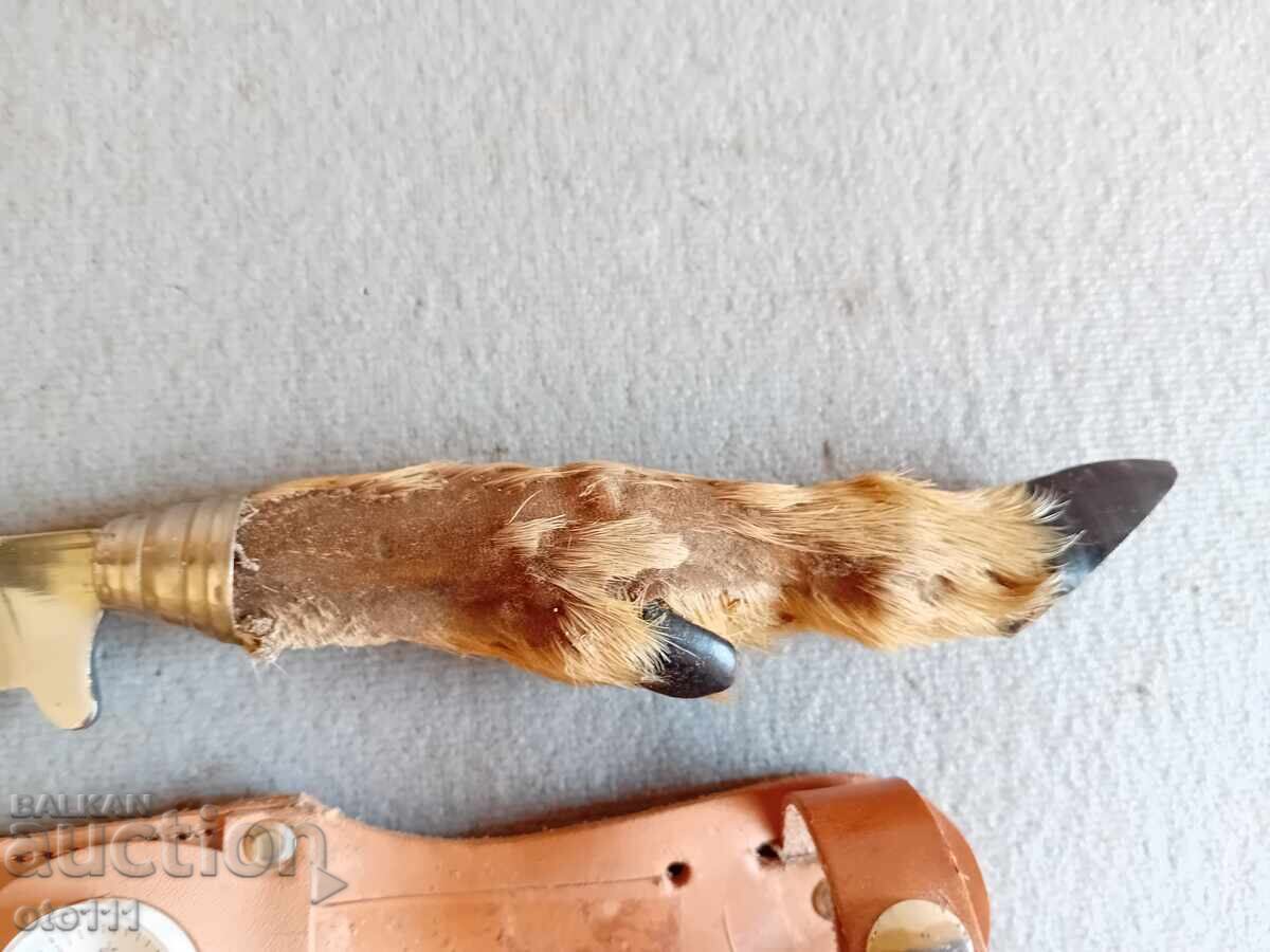 Δημοπρασία ΠΑΛΙΟ ΚΥΝΗΓΕΤΙΚΟ ΜΑΧΑΙΡΙ ΜΕ ΛΑΒΗ ΑΠΟ ΕΛΑΦΙΣΙΟ ΚΟΚΚΑΛΟ