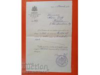 ΒΟΥΛΓΑΡΙΑ ΜΠΛΑΝΚΑ του ΔΩΜΑΤΙΟΥ για ΕΓΓΡΑΦΗ - 1912