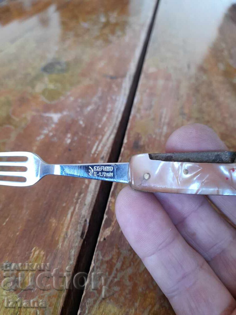 Cuțit de buzunar vechi, lamă, lamă - 6 Cuțit de buzunar vechi, lamă, lamă - 6